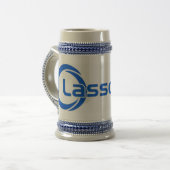 LassoSoft Stein Bierglas (Vorderseite Links)