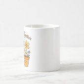 Lass's Bloom Together - Niedliche Pflanze Liebe Kaffeetasse (Mittel)
