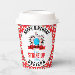 Lass's Bowl! Fun Kids 5th Birthday Party Bowling Pappbecher<br><div class="desc">Sip,  Schluck,  Hurra! Diese Papiertassen von "Lass’s Bowl!" sind perfekt,  um den Spaß beim Laufen beim 5. Geburtstagsbash Ihres Kleinen behalten. Mit farbenfrohen Bowling-Buttone und spielerischen Grafiken sind sie ideal für Drinks,  Snacks oder Party-Punch. Eine lustige und einfache Art,  Ihr Bowling-Thema im Stil!</div>