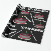 LASS'S BRANDON BIRTHDAY Wrapping Paper gehen Geschenkpapier (Ungerollt)