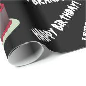 LASS'S BRANDON BIRTHDAY Wrapping Paper gehen Geschenkpapier (Rolleneckpunkt)