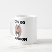 LASS'S BRANDON BULL DOG Coffee Mugs Kaffeetasse (Vorderseite Links)