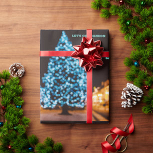 LASS'S BRANDON CHRISTMAS TREE WRAPPING PAPIER GEHE GESCHENKPAPIER