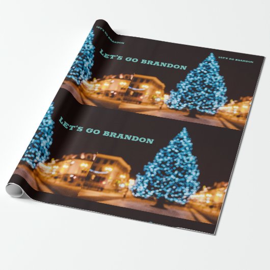 LASS'S BRANDON CHRISTMAS TREE WRAPPING PAPIER GEHE GESCHENKPAPIER (Ungerollt)