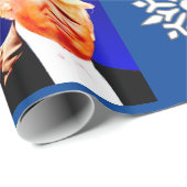 LASS'S BRANDON CHRISTMAS TRUMP Wrapping Paper Geschenkpapier (Rolleneckpunkt)