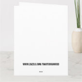 LASS'S BRANDON CHRISTMAS ÜBERSICHTEN Karten (Rückseite)