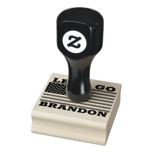 LASS'S BRANDON RUBBER BRIEFMARKE GEHEN GUMMISTEMPEL