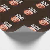 LASS'S BRANDON TRUMP CHRISTMAS GEHEN GESCHENKPAPIER (Ecke)