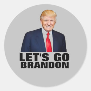 LASS'S BRANDON TRUMP STICKERS GEHEN