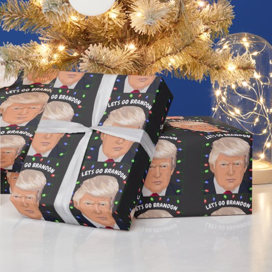 LASS'S BRANDON TRUMP WeihnachtswRAPPING PAPIER GEH Geschenkpapier (Feiertage)