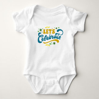 Lass's Celebrate | Festiges Party Baby Strampler