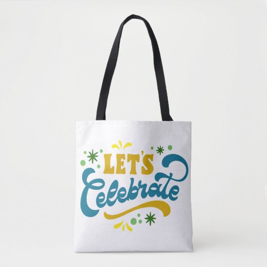 Lass's Celebrate | Festiges Party Tasche (Vorderseite)