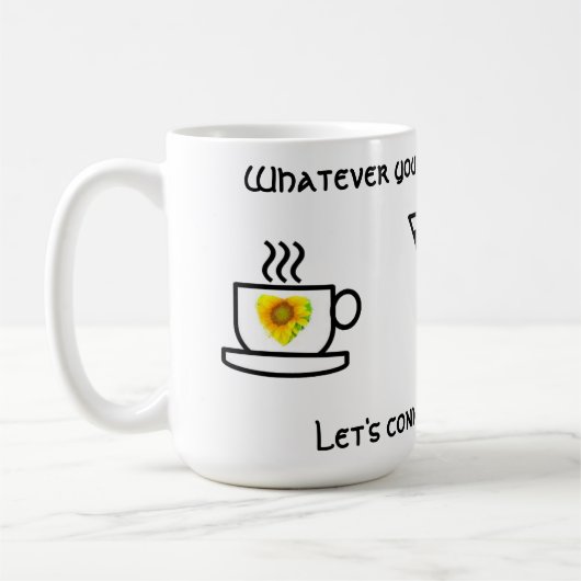 Lass's Connect-Call Me - Long Distance Drink Kaffeetasse (Links)