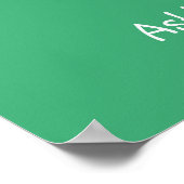 Lass's Count! Poster (Ecke)