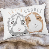 Lass's Cuddle Guinea Pig Accent Pillow Dekokissen