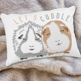Lass's Cuddle Guinea Pig Accent Pillow Dekokissen