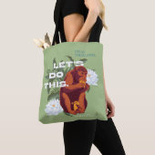 "Lass's Do This"-Affe - Der weiße Lotus Tasche (Von Nahem)
