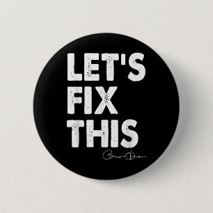 Lass's Fix Dies - Obama 2028 lustige Wahl für Chin Button