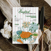 Lass's Get Basted Erntedank Dinner Einladung