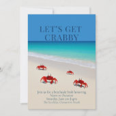Lass's Get Crabby - Custom Invite | Ankündigung (Vorderseite)