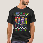 Lass's Get Cracking Christmas Nutcracker Ballet X T-Shirt (Vorderseite)