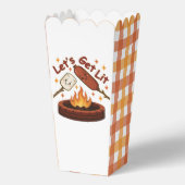 Lass's Get Lit Firepit - Niedlicher Marshmallow &  Geschenkschachtel (Rückseite)