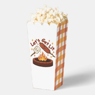 Lass's Get Lit Firepit - Niedlicher Marshmallow & Geschenkschachtel
