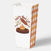 Lass's Get Lit Firepit - Niedlicher Marshmallow &  Geschenkschachtel (Vorderseite)