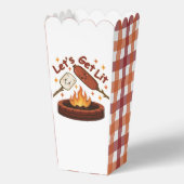 Lass's Get Lit Firepit - Niedlicher Marshmallow & Geschenkschachtel (Rückseite)