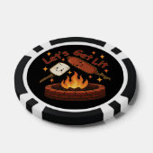 Lass's Get Lit Firepit - Niedlicher Marshmallow &  Pokerchips (Einzeln)