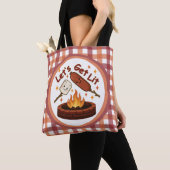 Lass's Get Lit Firepit - Niedlicher Marshmallow & Tasche (Von Nahem)