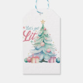 Lass's Get Lit Geschenkanhänger (Rückseite)