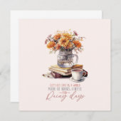 Lass's Get Lost - Bücher, Kaffee & Rain Rustikal (Vorne/Hinten)