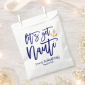Lass's Get Nauti | Nautischer Junggeselinnen-Absch Geschenktütchen (Ausgeschnitten)