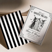 Lass's Get Sheet Faced Funny Adult Halloween-Party Einladung