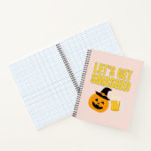 Lass's Get Smashed Halloween-Notebook Notizblock (Innenseite)