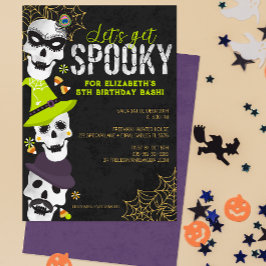 Lass's Get Spooky Halloween Einladung