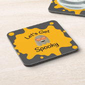 Lass's Get Spooky Hard Plastic Untersetzer (Linke Seite)