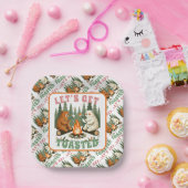 Lass's Get Toasted - Campfire Süssen Edition Pappteller (Party)