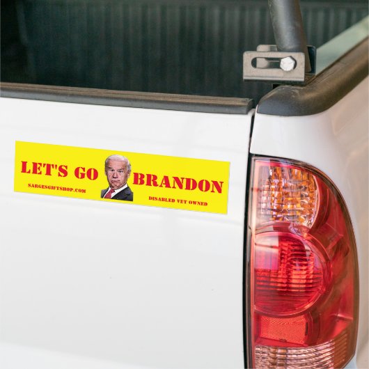 LASS'S GO BRANDON AUTOAUFKLEBER (Auf Lkw)