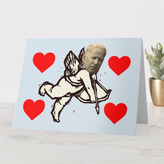 LASS'S GO BRANDON BIDEN VALENTINE'S DAY CARDS KARTE (Kleine Pflanze)