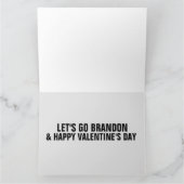 LASS'S GO BRANDON BIDEN VALENTINE'S DAY CARDS KARTE (Innenseite)