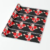 LASS'S GO BRANDON CHRISTMAS SANTA Wrapping Paper Geschenkpapier (Ungerollt)