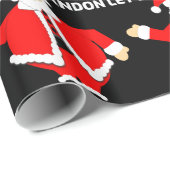 LASS'S GO BRANDON CHRISTMAS SANTA Wrapping Paper Geschenkpapier (Rolleneckpunkt)