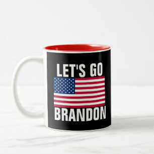 LASS'S GO BRANDON COFFEE MUGS ZWEIFARBIGE TASSE