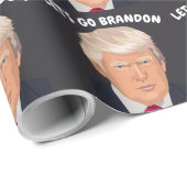 LASS'S GO BRANDON DONALD TRUMP JEDEN ANLASS GESCHENKPAPIER (Rolleneckpunkt)