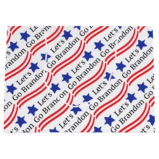 Lass's Go Brandon Geschenktasche Große Geschenktüte (Vorderseite)