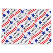 Lass's Go Brandon Geschenktasche Große Geschenktüte (Rückseite)