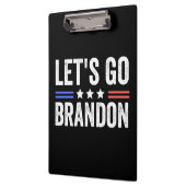 LASS'S GO BRANDON Kardinal Klemmbrett (Links)