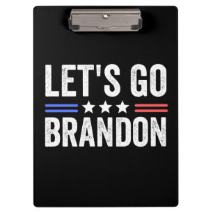 LASS'S GO BRANDON Kardinal Klemmbrett